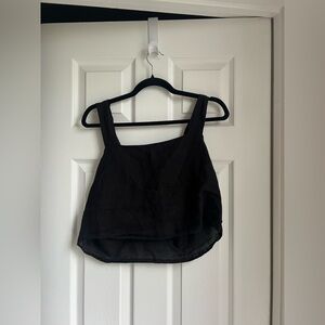 Vitamin A Black Crop Top